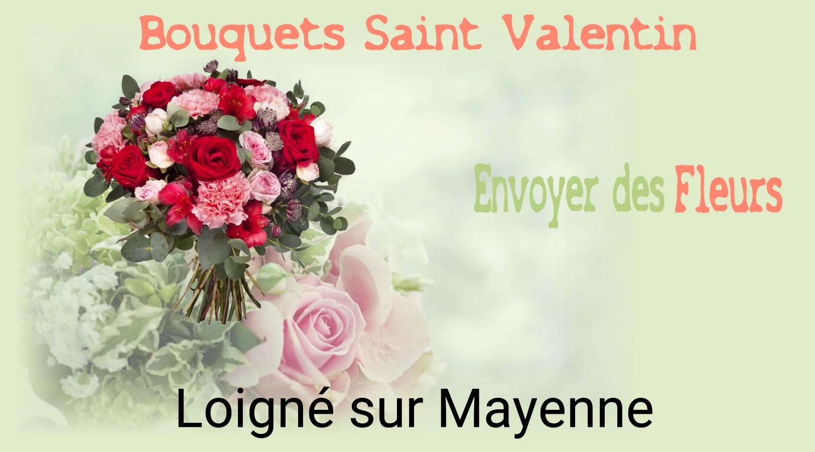 Roses de Saint-Valentin livrées à Loigné-sur-Mayenne